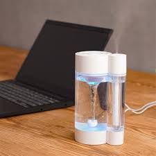 Diffuseur d'Arômes Lumineux Cascade - Humidificateur Ultrasonique & Ambiance Zen