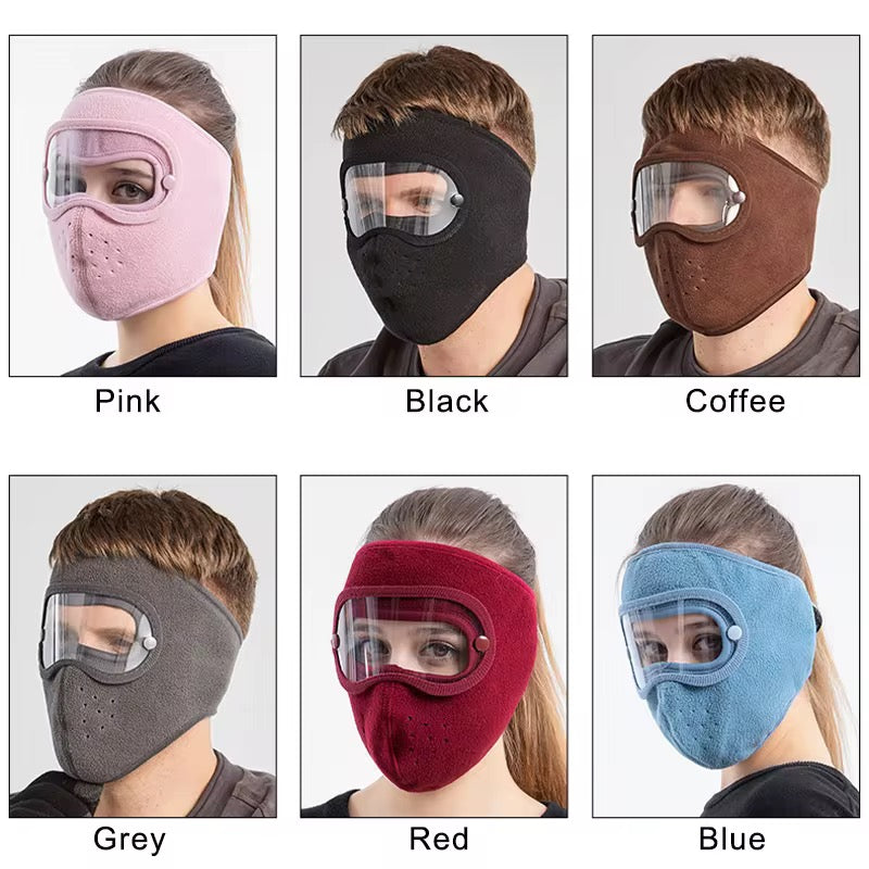 Masque Moto Anti-Poussière avec Visière